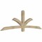 Ekena Millwork Davenport Rough Sawn Timber Gable Bracket, Douglas Fir, 96"W x 32"H x 4"D x 4"F, 8/12 Pitch GBW096X32X0404DAV00RDF - alternate 2